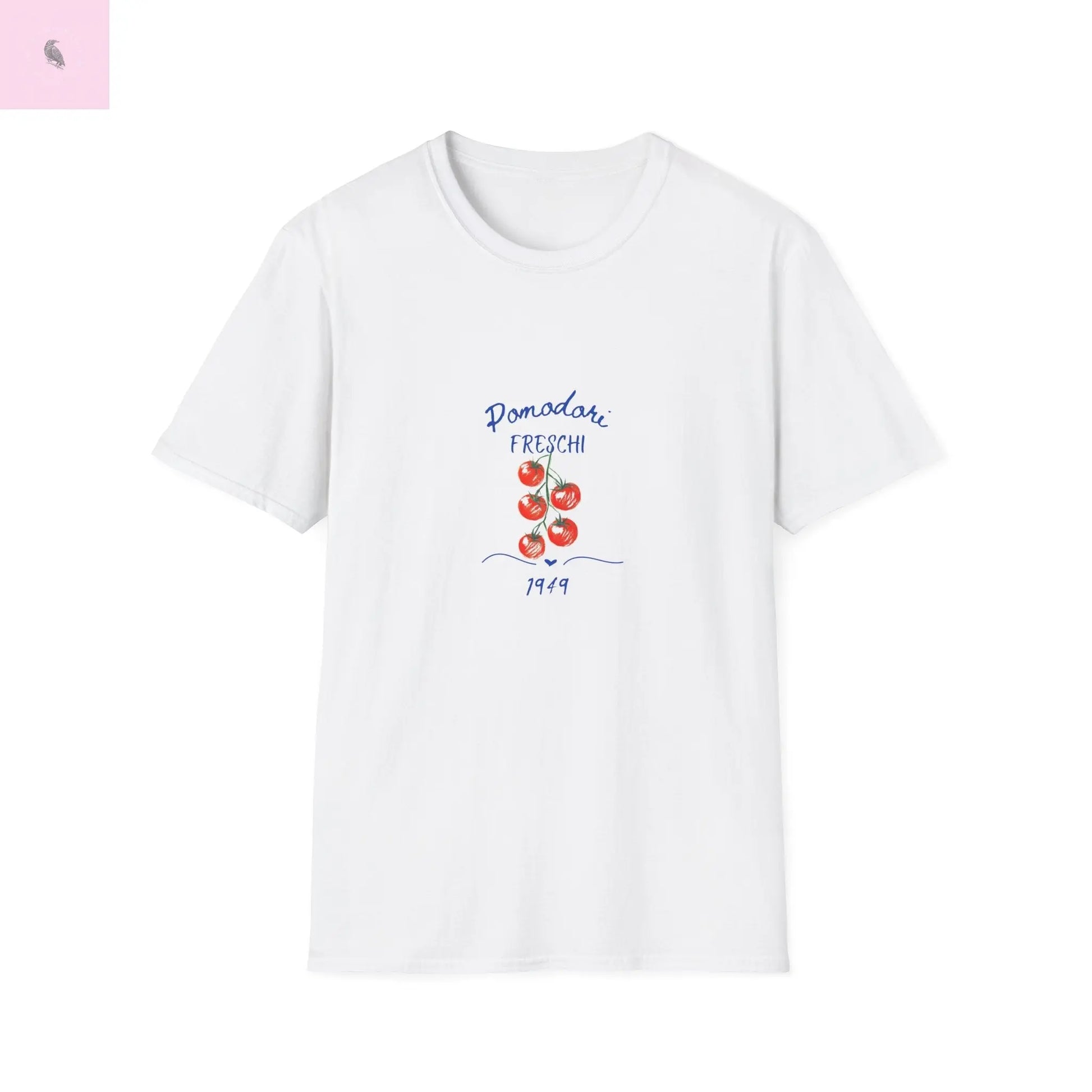 Fresh Tomato Graphic Tee, Farm to table tshirt,  Unisex Shirt, Farmhouse Vibe, Gift for Foodies, Summer Casual Wear, gift for gardener The flirty crow