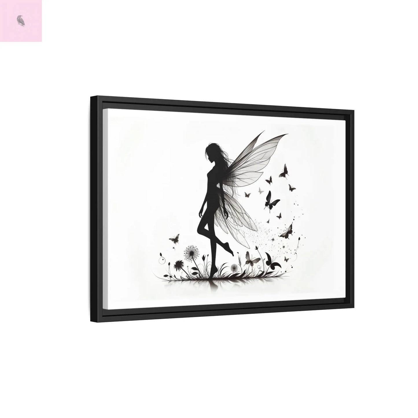 Fairy Canvas Wall Art - The flirty crow