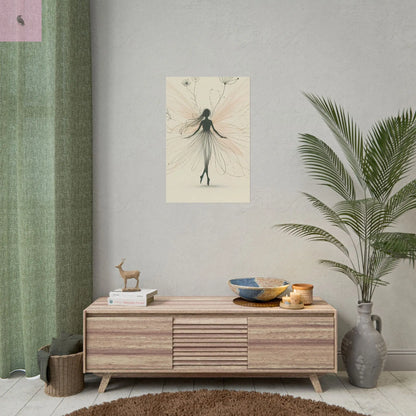 Fairy Poster - The flirty crow