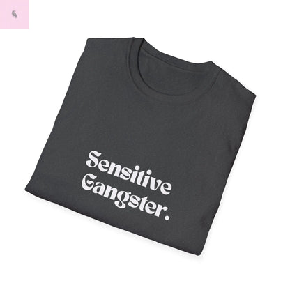 Sensitive Gangster tshirt,  Unisex  beachT-Shirt,  Funny summer top, Gift for Him/Her, Casual Wear, trending tee, cotton soft  top The flirty crow