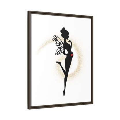 Framed Fairy Art Print - Enchanting Decor for Expecting Mothers, Baby Shower Gift, Elegant Nursery Wall Art, Whimsical Home Accent - The flirty crow