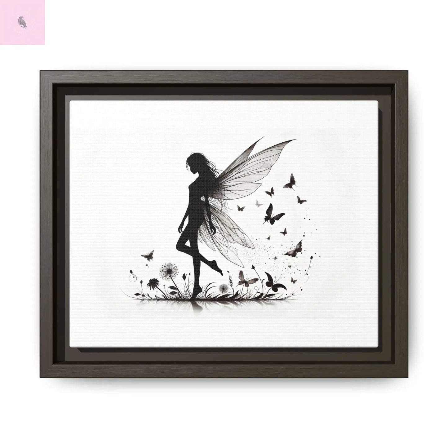 Fairy Canvas Wall Art - The flirty crow