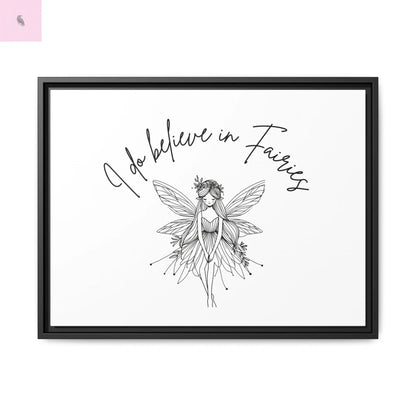 Fairies Canvas, Framed (Multi-color) - The flirty crow