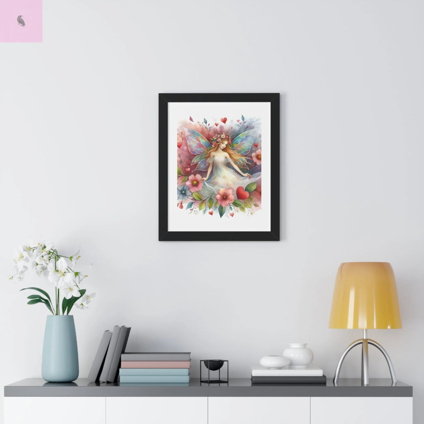 Framed  Fairy wall art. - The flirty crow