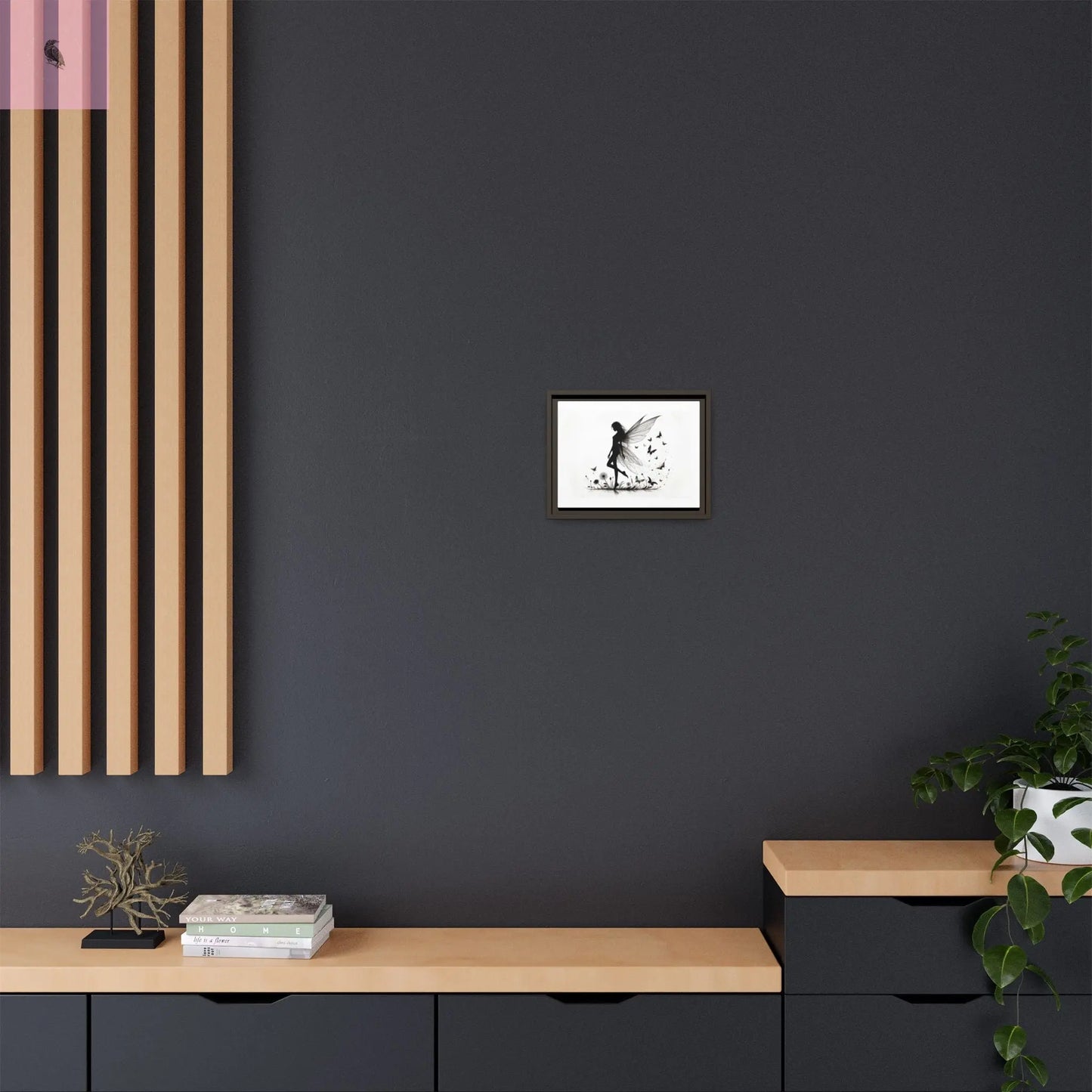 Fairy Canvas Wall Art - The flirty crow