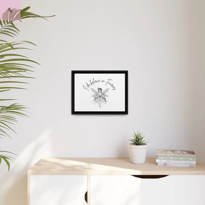 Fairies Canvas, Framed (Multi-color) - The flirty crow