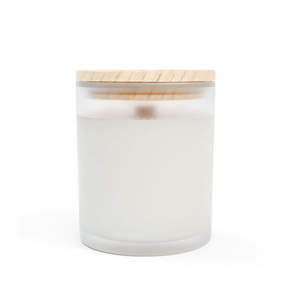 March birthday 11oz Frosted Glass Candle - The flirty crow