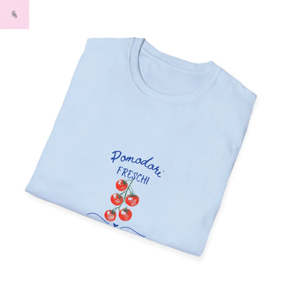 Fresh Tomato Graphic Tee, Farm to table tshirt,  Unisex Shirt, Farmhouse Vibe, Gift for Foodies, Summer Casual Wear, gift for gardener The flirty crow