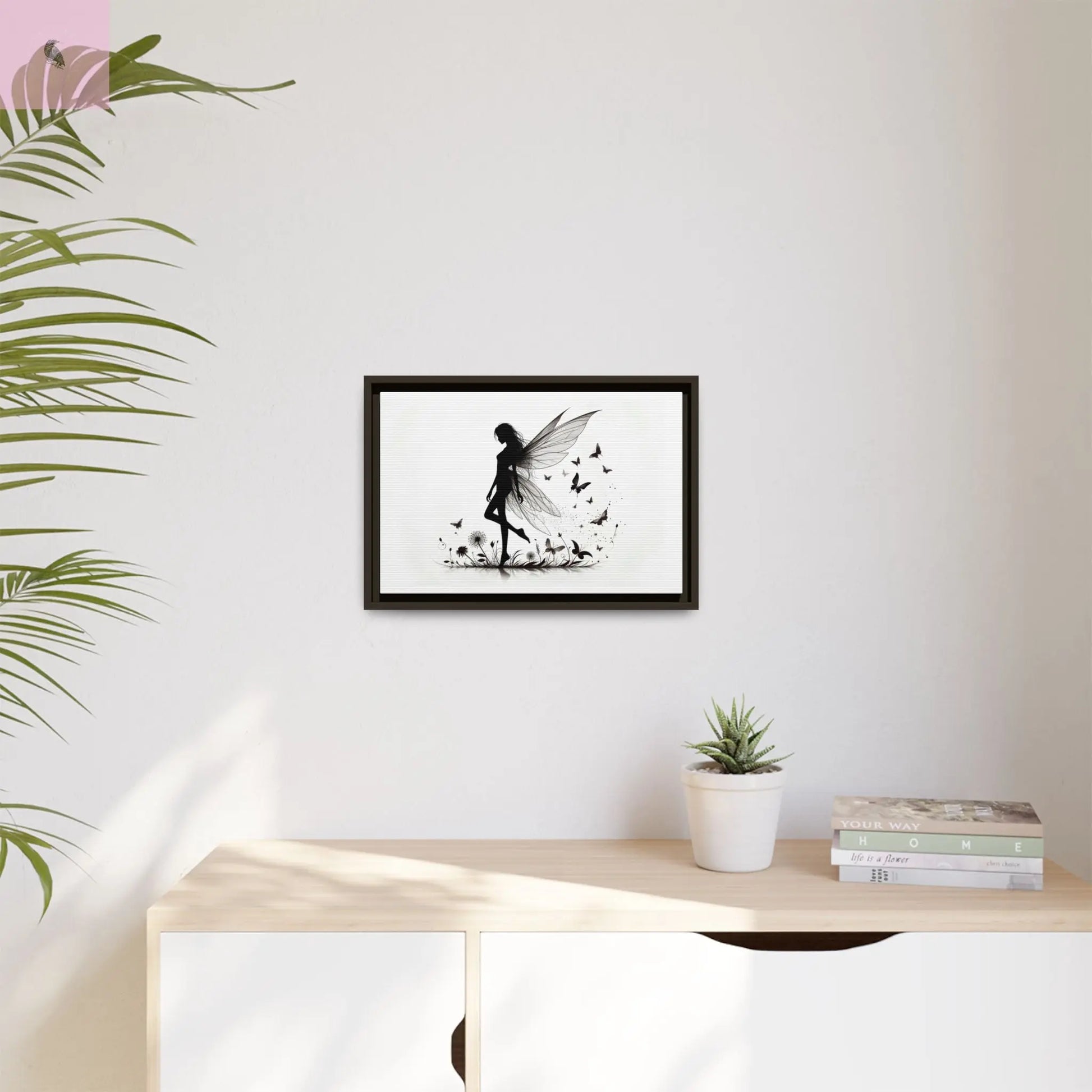 Fairy Canvas Wall Art - The flirty crow