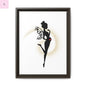 Framed Fairy Art Print - Enchanting Decor for Expecting Mothers, Baby Shower Gift, Elegant Nursery Wall Art, Whimsical Home Accent The flirty crow