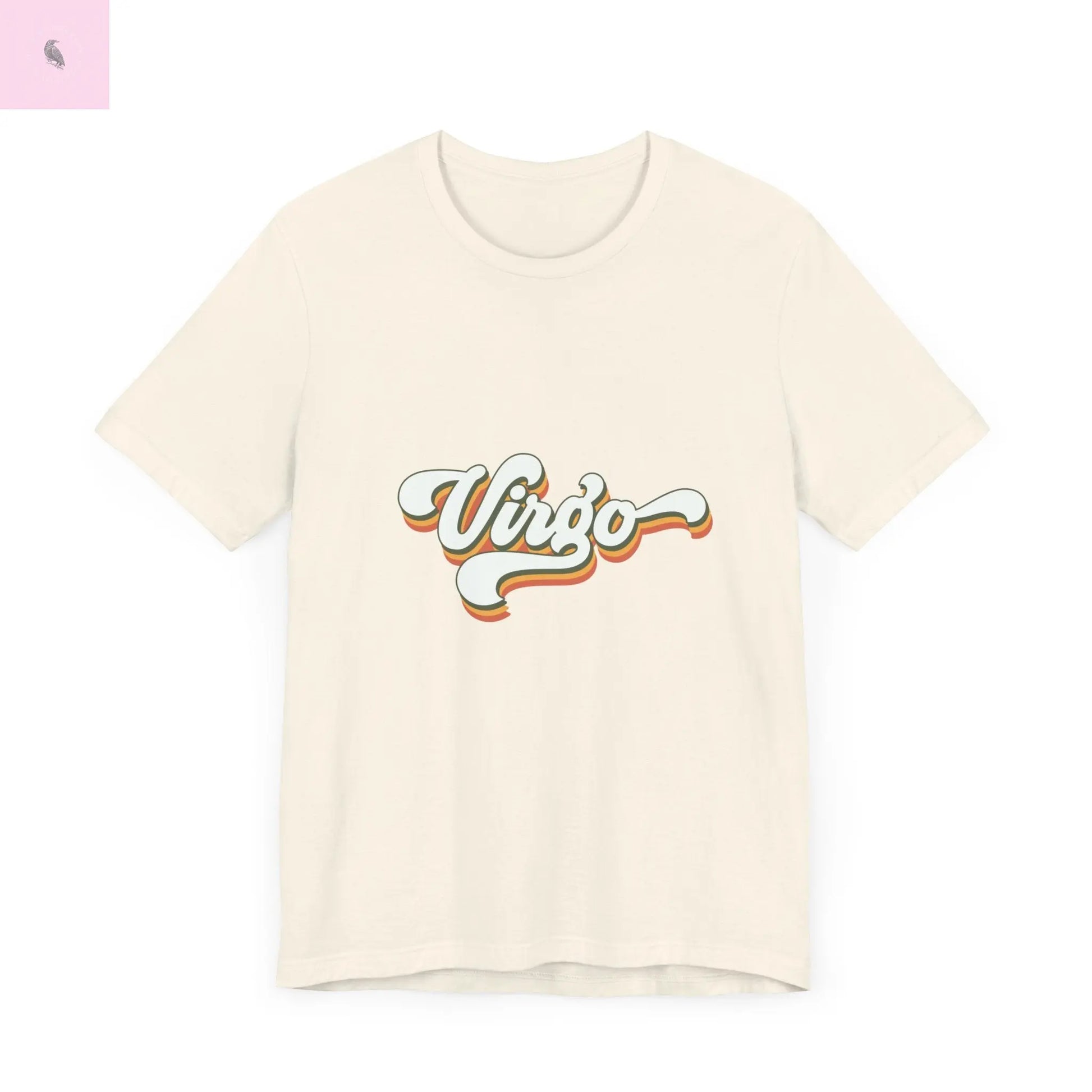 Unisex short sleeve virgo star sign astrology lover gift the flirty crow