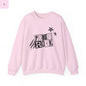 Punk Rock Crewneck Sweatshirt, Trendy Music Lover Sweatshirt, Cozy Warm Sweater, Unisex Sweatshirt, Fun Crewneck Jumper the flirty crow