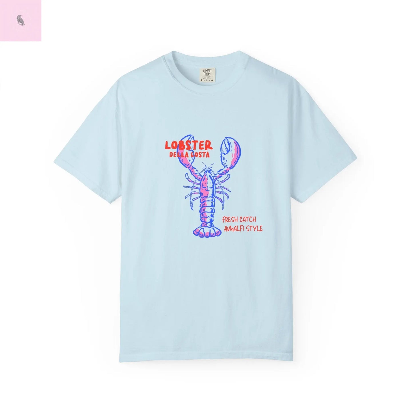 Lobster Tee, Coastal T-Shirt, comfort colors  shirt,  summer trendy tee, lobster Shirt, Beach Day top, Seafood lover, unisex top Printify