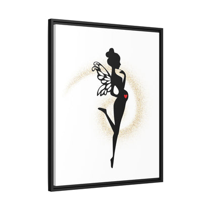 Framed Fairy Art Print - Enchanting Decor for Expecting Mothers, Baby Shower Gift, Elegant Nursery Wall Art, Whimsical Home Accent - The flirty crow