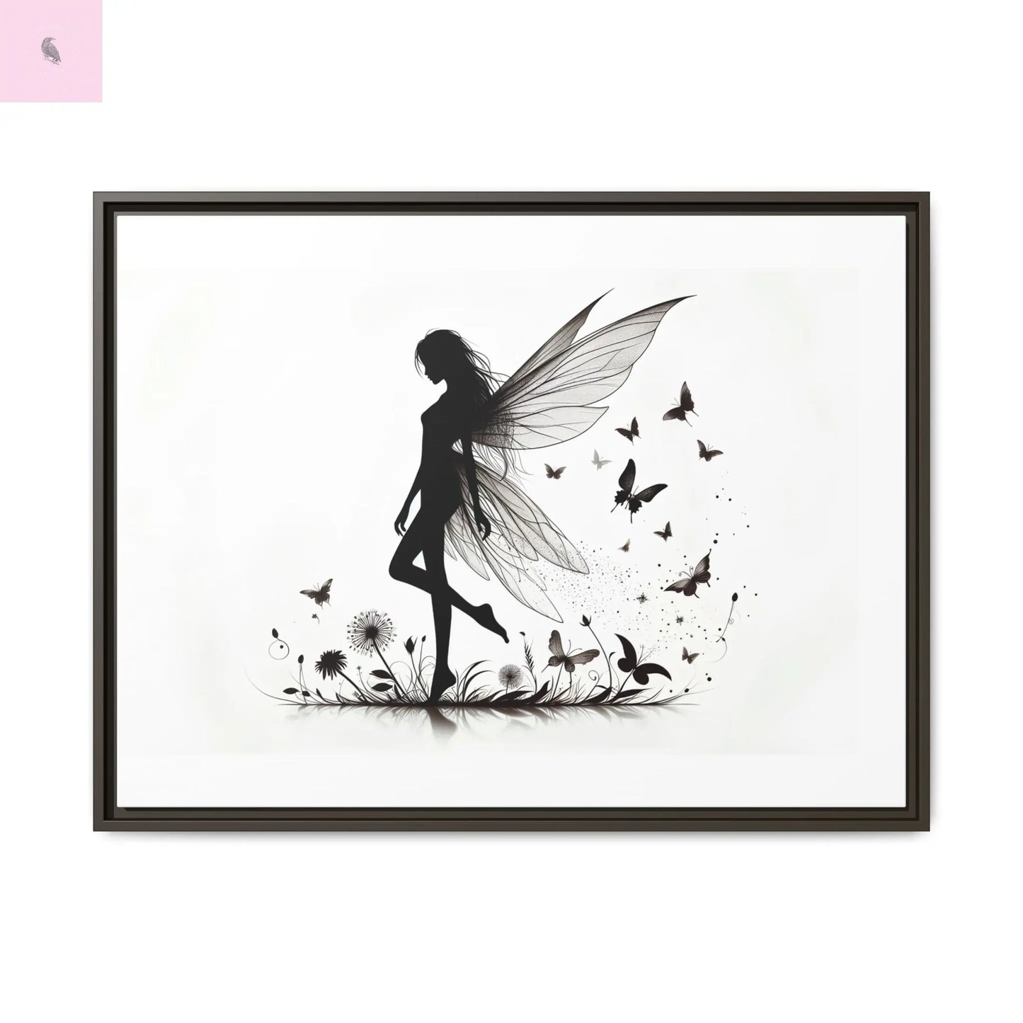 Fairy Canvas Wall Art - The flirty crow