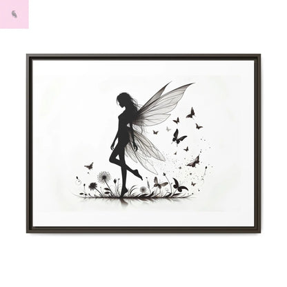 Fairy Canvas Wall Art - The flirty crow