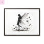 Fairy Canvas Wall Art - The flirty crow