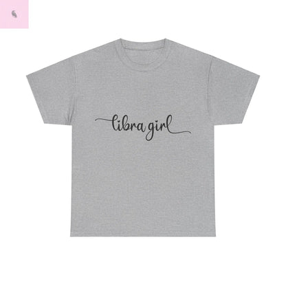 Libra Tee - Astrology Lover Unisex quality Cotton T-Shirt the flirty crow