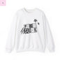 Punk Rock Crewneck Sweatshirt, Trendy Music Lover Sweatshirt, Cozy Warm Sweater, Unisex Sweatshirt, Fun Crewneck Jumper the flirty crow