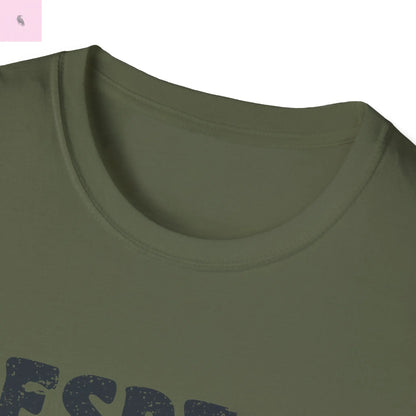 Respect the locals sea turtle tee. Quality men's olive green cotton T-Shirt. the flirty crow