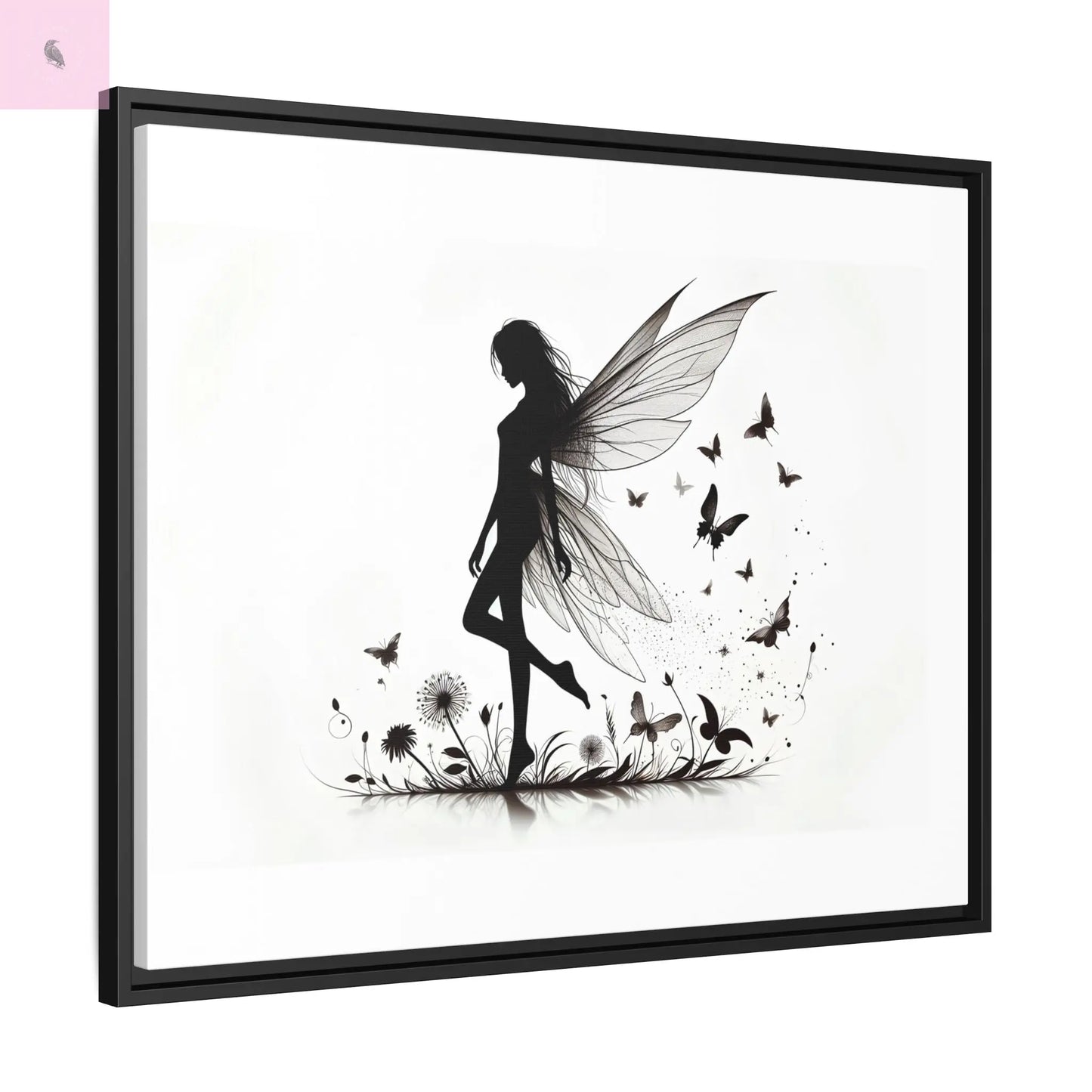 Fairy Canvas Wall Art - The flirty crow