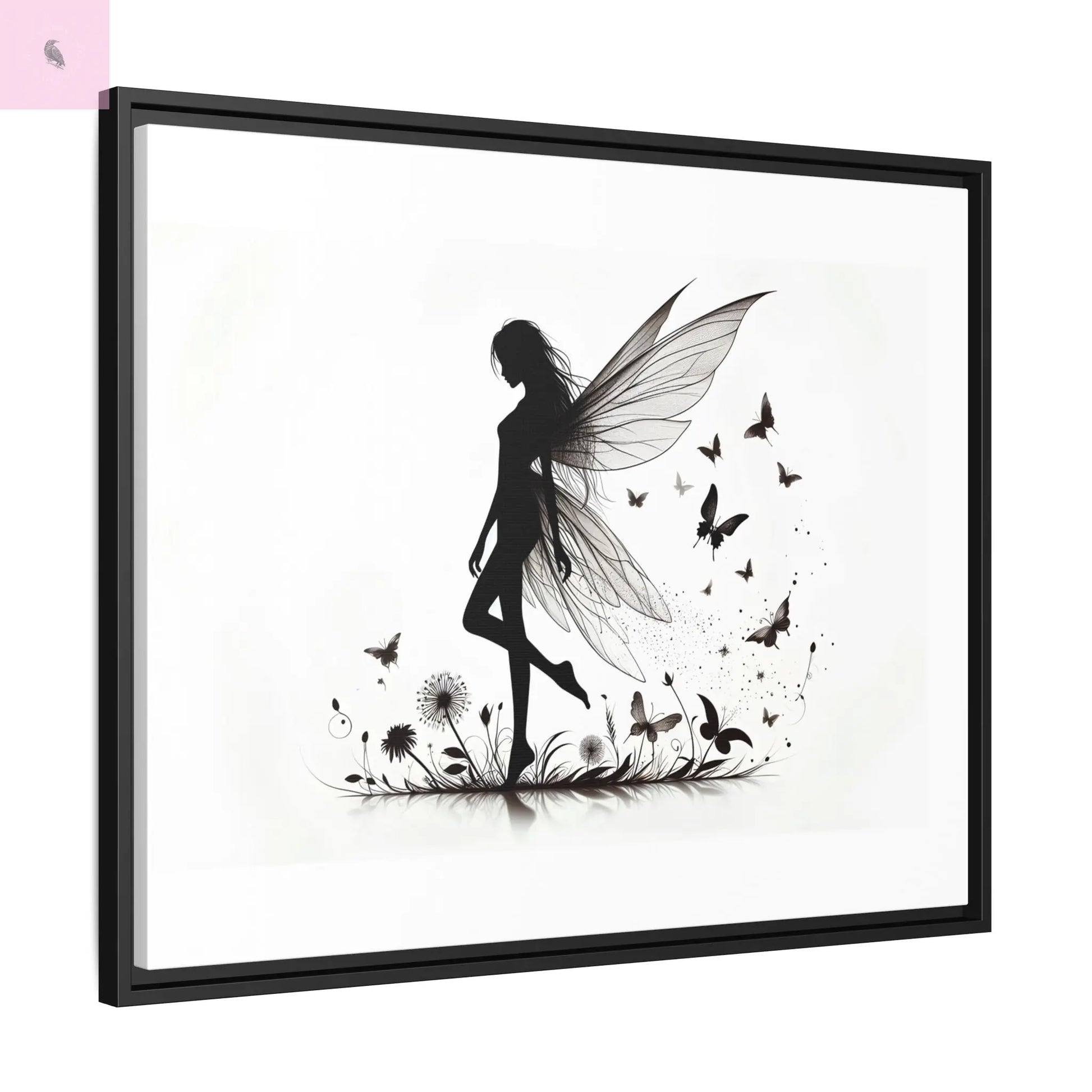 Fairy Canvas Wall Art - The flirty crow