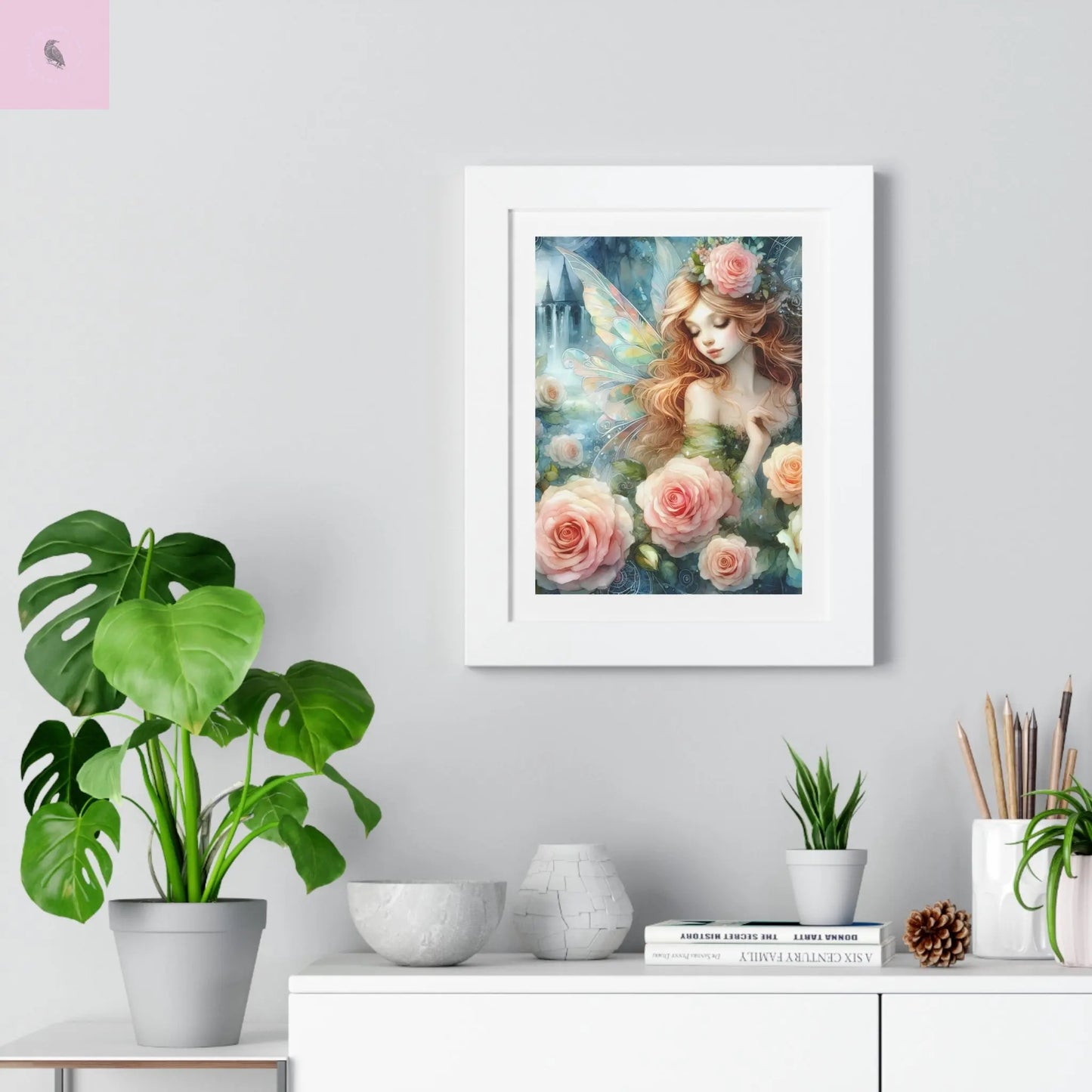 Fairy Wall Art Poster - The flirty crow
