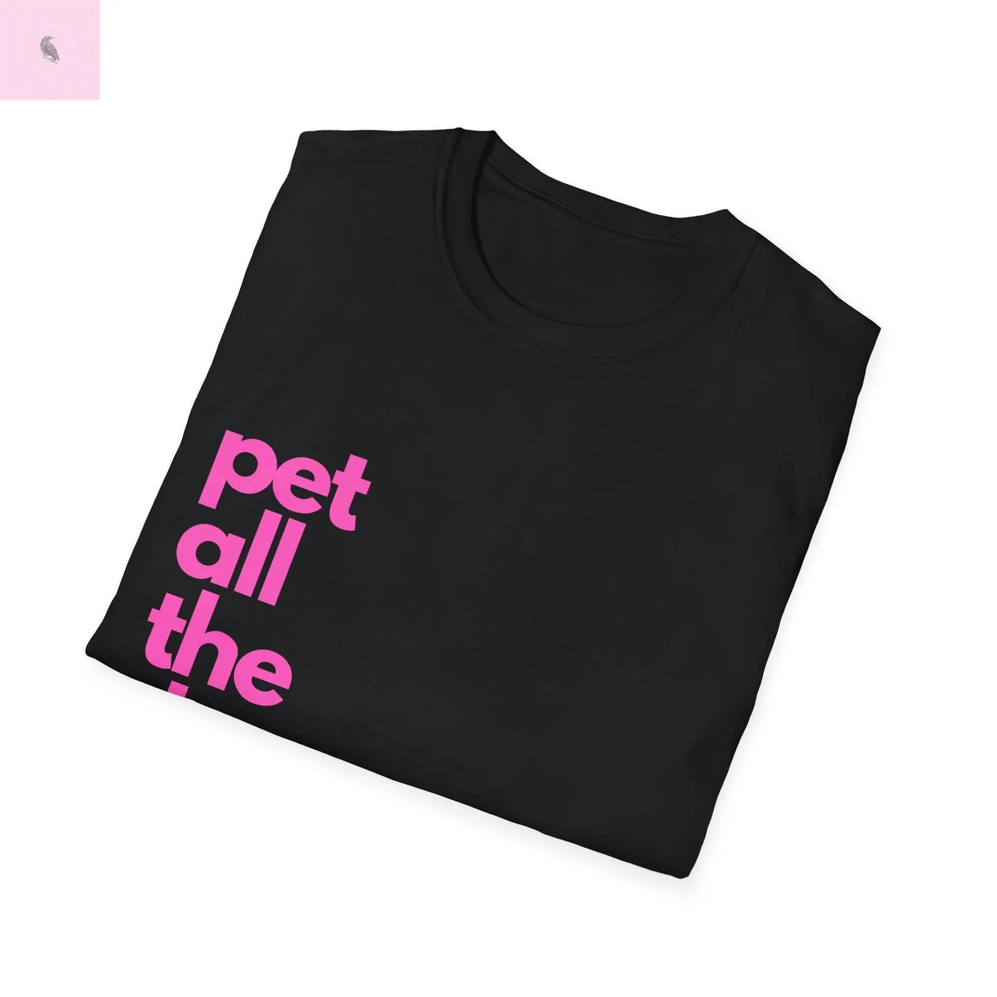 Dog Lover T-Shirt - Unisex Softstyle the flirty crow
