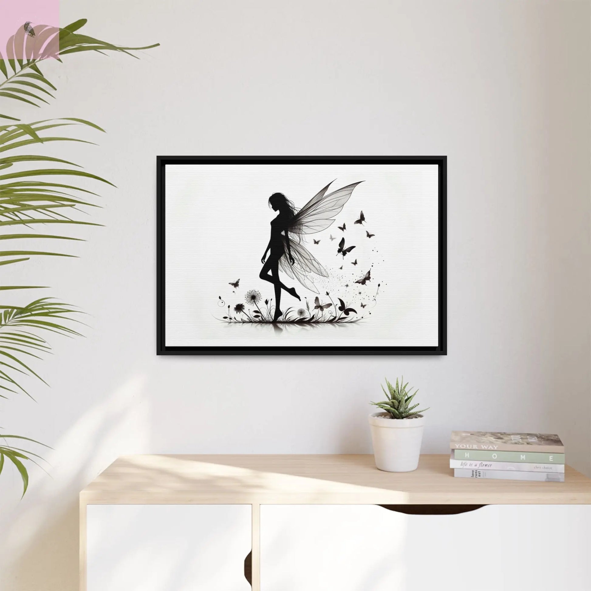 Fairy Canvas Wall Art - The flirty crow