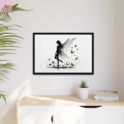 Fairy Canvas Wall Art - The flirty crow