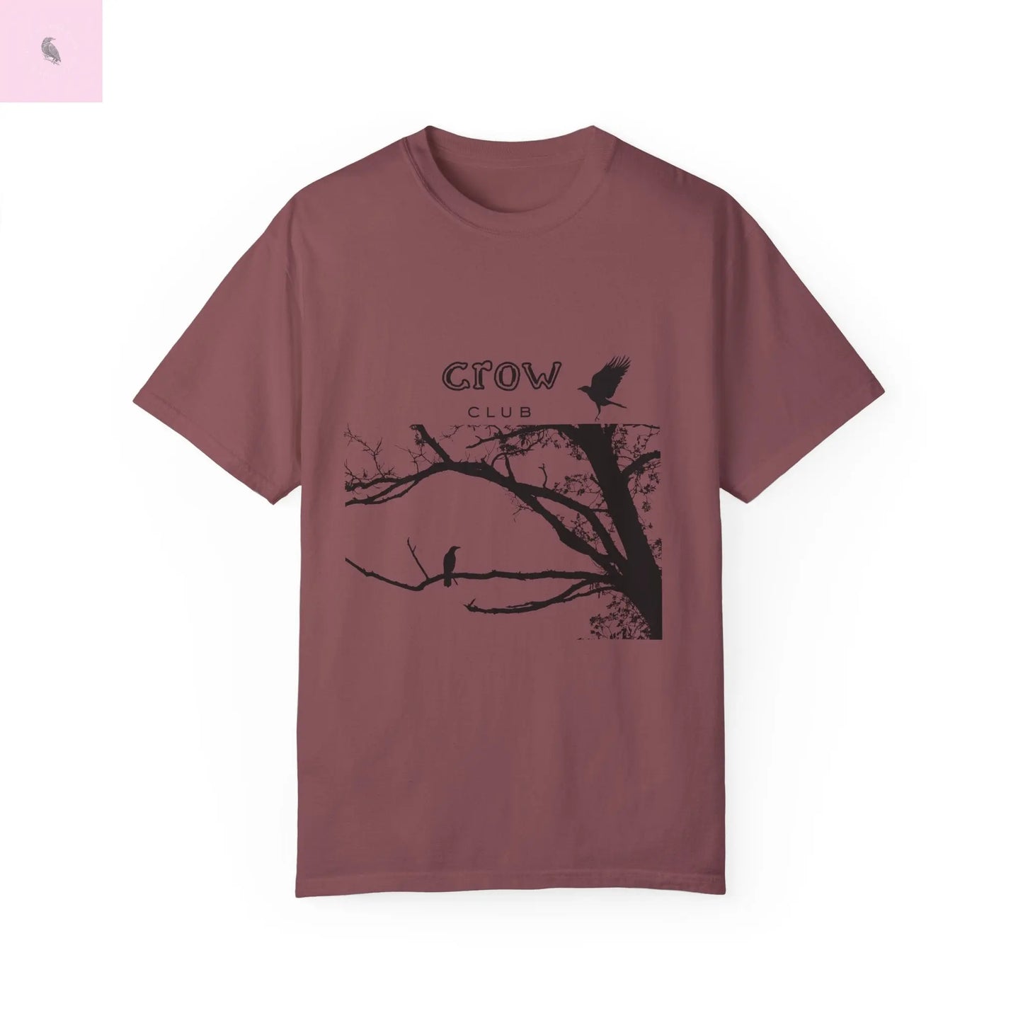 Unisex crow lover unique tshirt the flirty crow