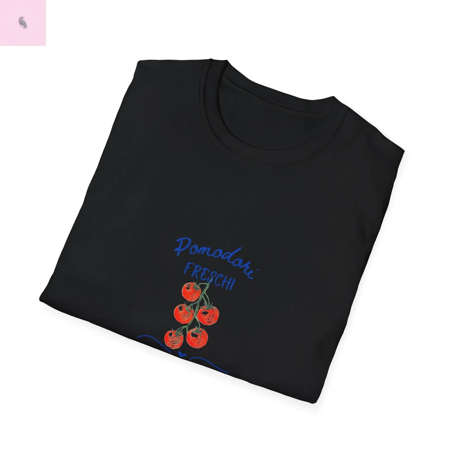 Fresh Tomato Graphic Tee, Farm to table tshirt,  Unisex Shirt, Farmhouse Vibe, Gift for Foodies, Summer Casual Wear, gift for gardener The flirty crow