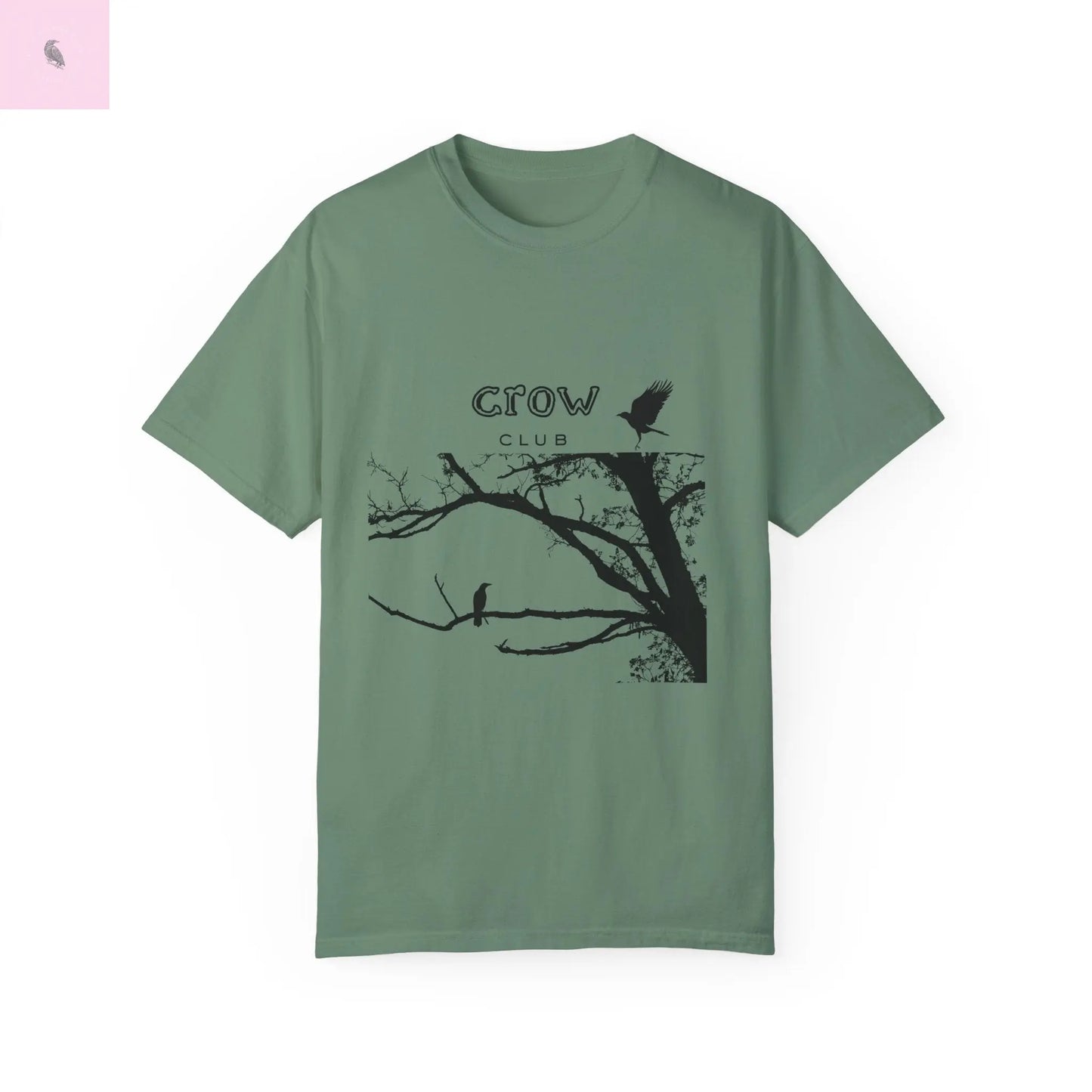 Unisex crow lover unique tshirt the flirty crow