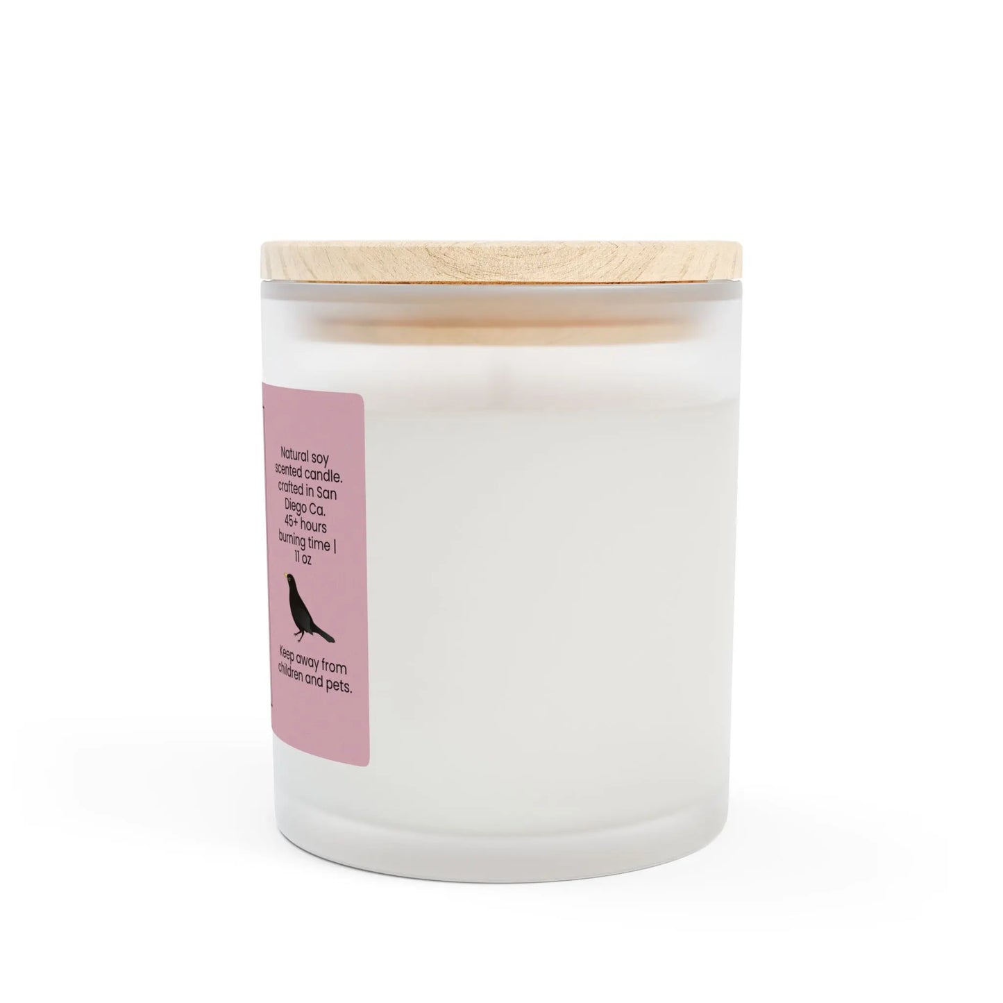 funny bad day antisocial moody soy wax candle. the flirty crow