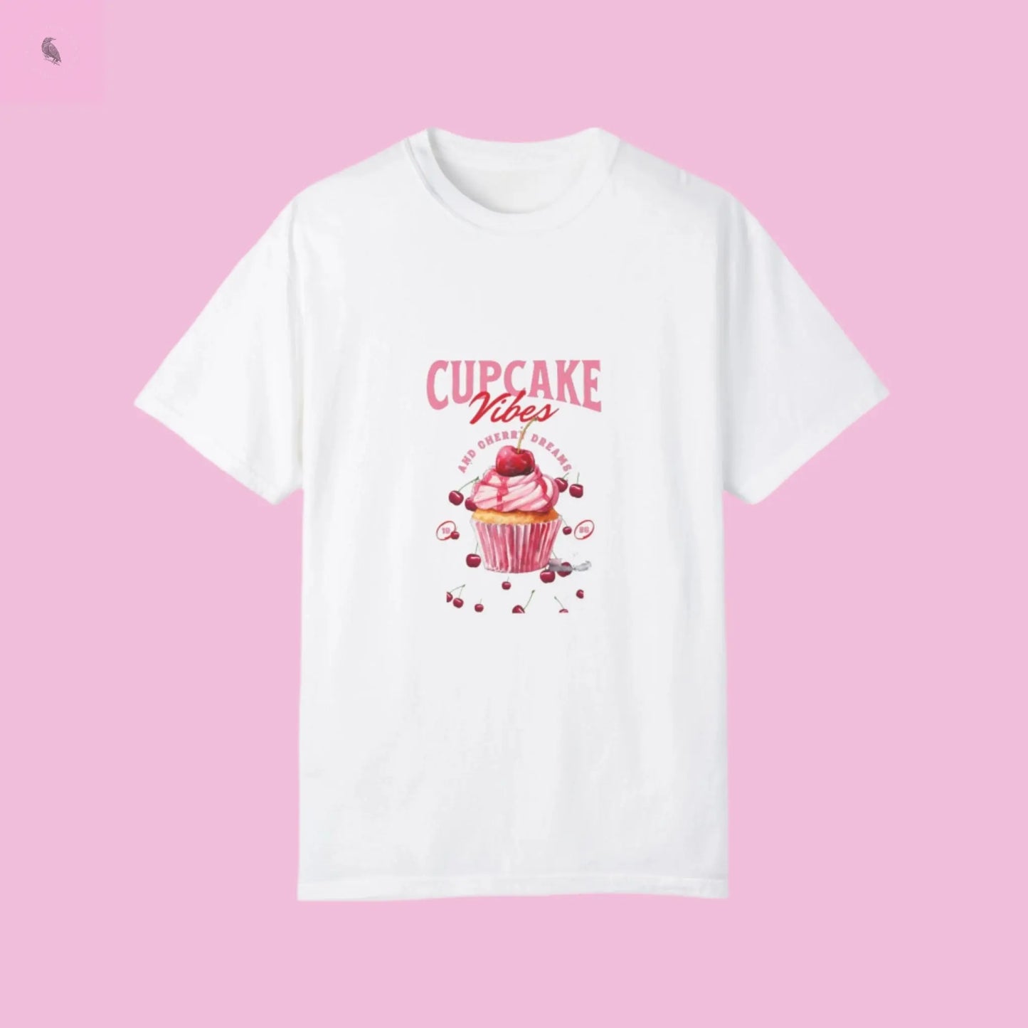 Cupcake Vibes Unisex T-shirt, Cute Dessert Tee, Bakery Lover Gifl, Foodie Fashion The flirty crow