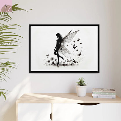 Fairy Canvas Wall Art - The flirty crow