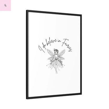 Fairies Canvas, Framed (Multi-color) - The flirty crow