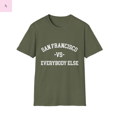 San Francisco vs everybody else T-Shirt Printify