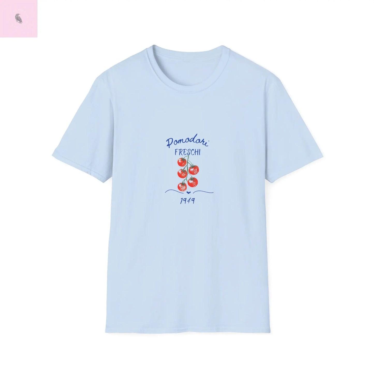 Fresh Tomato Graphic Tee, Farm to table tshirt,  Unisex Shirt, Farmhouse Vibe, Gift for Foodies, Summer Casual Wear, gift for gardener The flirty crow
