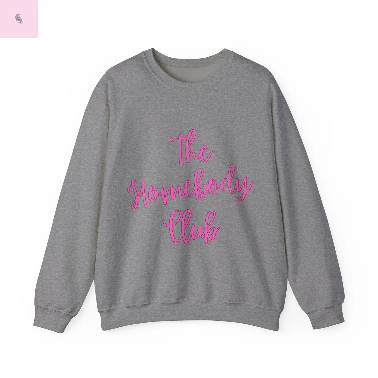 Cozy Homebody Club Sweatshirt the flirty crow