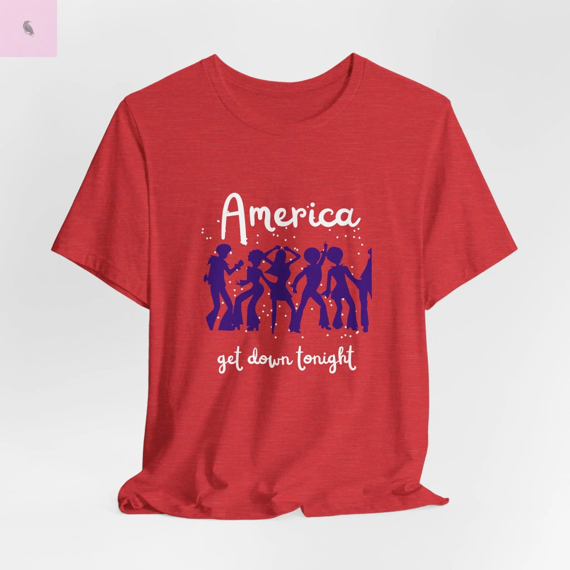 Bella Canvas 4th of july tshirt. USA tee ,patriotic shirt, America top, Celebration tee, Party tshirt, unisex 4th of july tee The flirty crow
