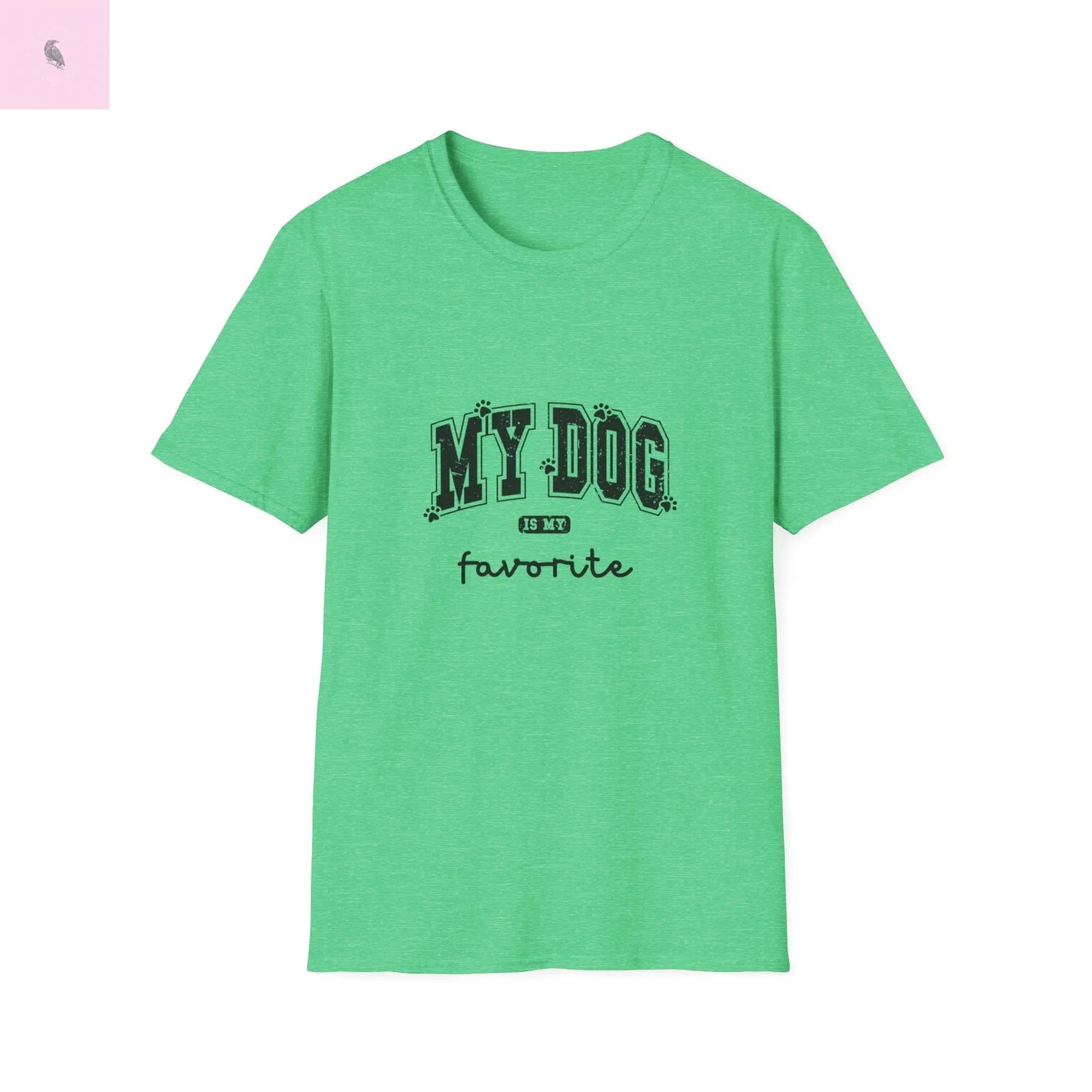 Dog Lovers T-Shirt The flirty crow
