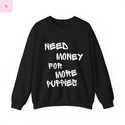 Dog Lovers Sweatshirt the flirty crow