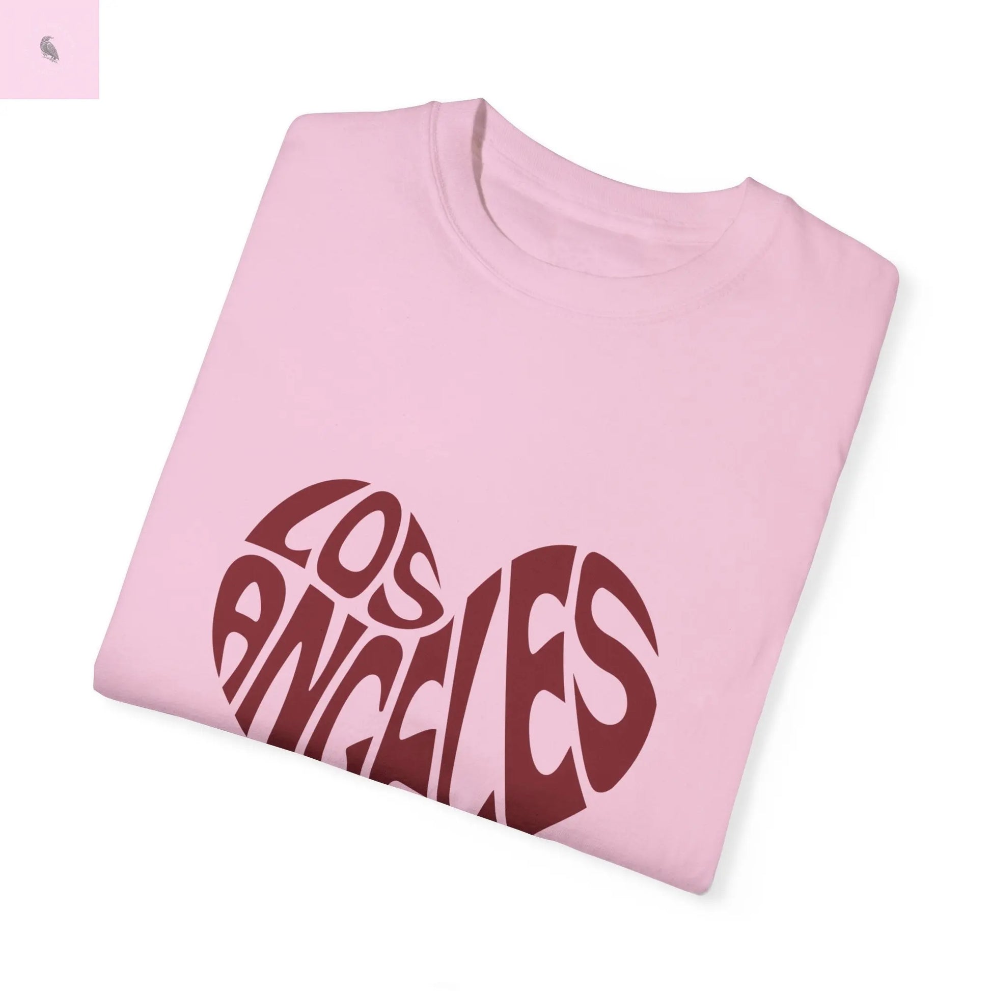 Los Angeles Heart Unisex Custom Colors  T-Shirt the flirty crow