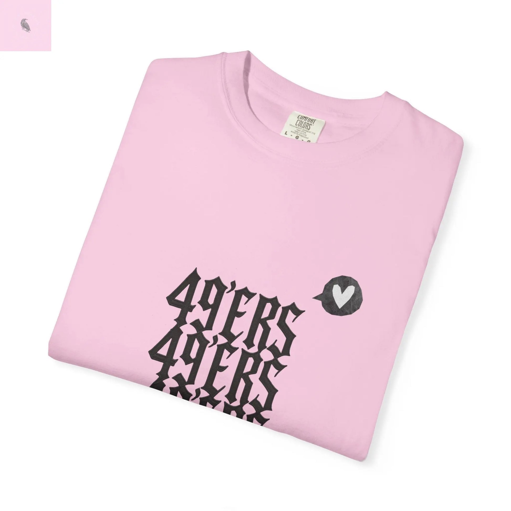 Vintage 49ers  Unisex T-Shirt - The flirty crow