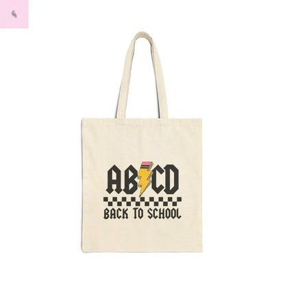 Back to School Tote the flirty crow