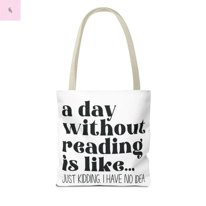 Book Lover Tote Bag, Funny Reading Quote, Literary Gift, Planner Bag, Library Tote, Reading Accessories, beach tote, grocery tote Printify