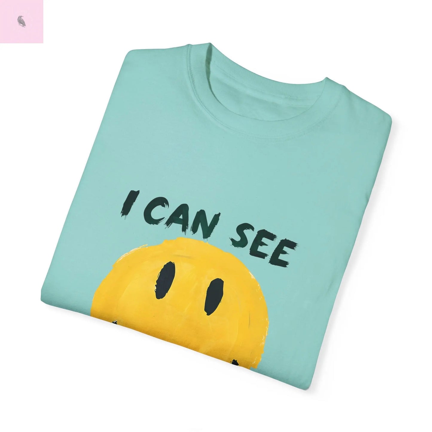 Funny Smiling Through the BS Unisex Tee - The flirty crow