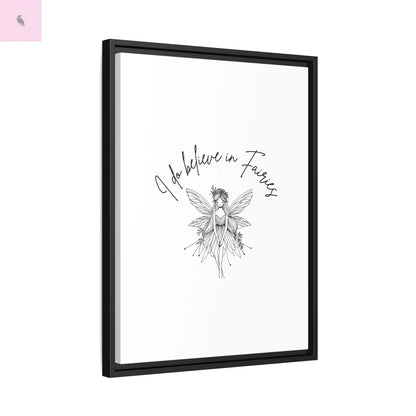 Fairies Canvas, Framed (Multi-color) - The flirty crow