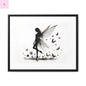 Fairy Canvas Wall Art - The flirty crow